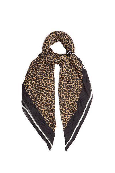 Leopard-Print Scarf from Balenciaga