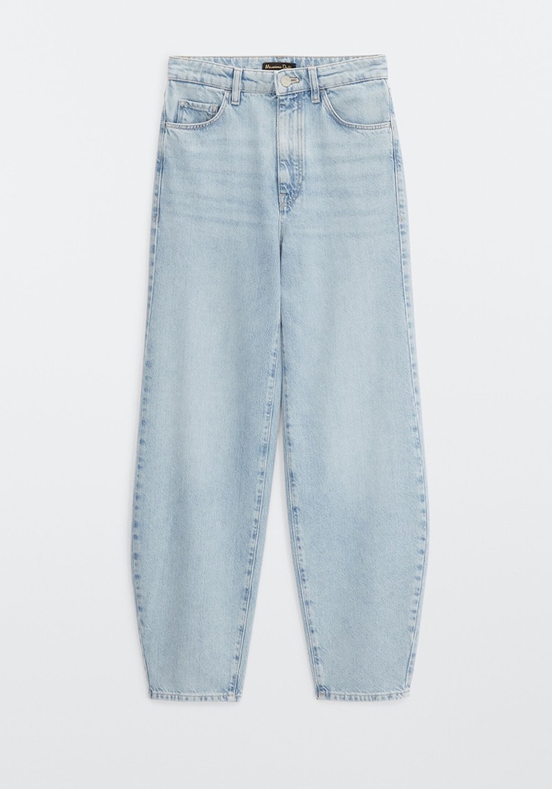 High Waist Slouchy Jeans  from Massimo Dutti