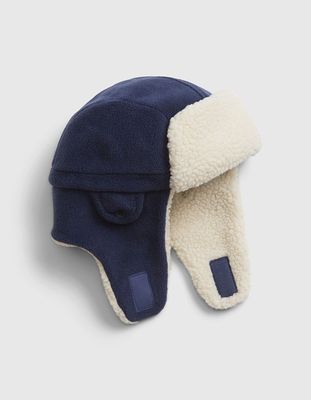 Sherpa Lined Trapper Hat from GAP