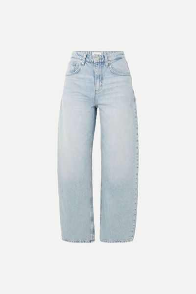 Long Barrel High-Rise Tapered Jeans from FRAME