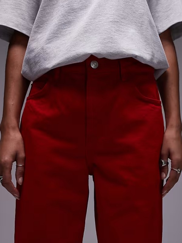 3 Cool Ways To Style Red Jeans