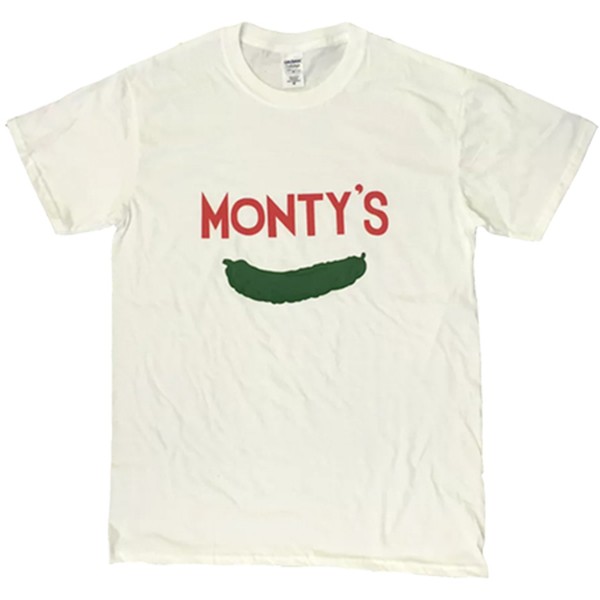 Pickle T-Shirt from Monty's Deli