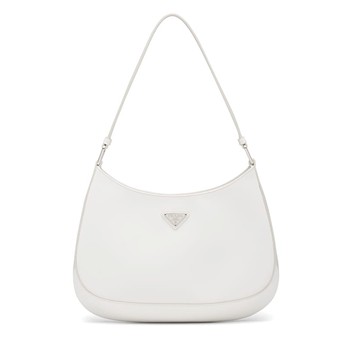 Cleo Brushed Leather Shoulder Bag, £1,440 | Prada