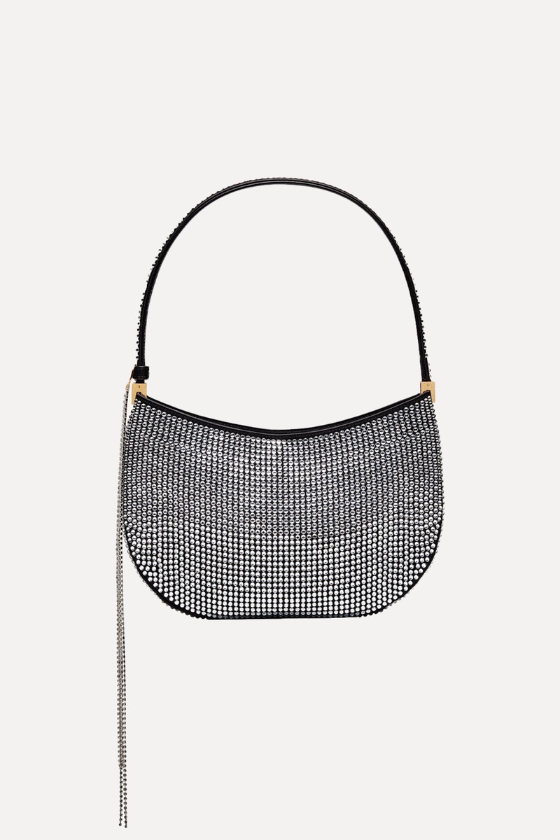 Medium Vesna Crystal-Embellished Shoulder Bag from Magda Butrym