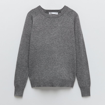 Wool And Cashmere Sweater from Zara
