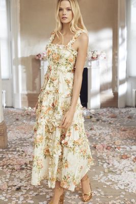 Dancing Roses Ankle Gown, £375