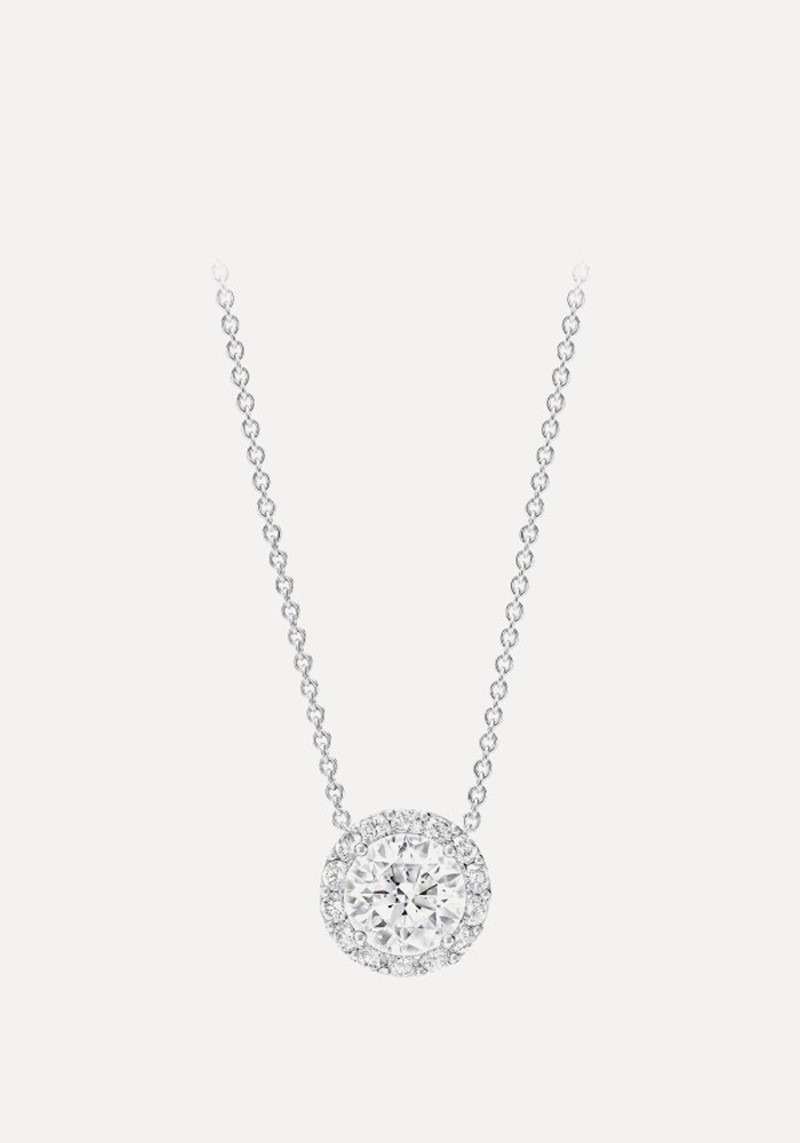 Icon Round Diamond Pendant* 