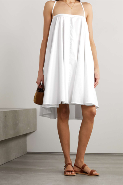 The Tea Organic Cotton-Poplin Dress