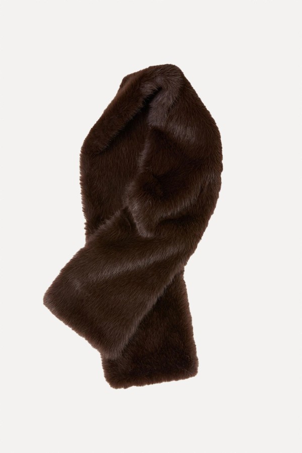 Faux Fur Scarf from FatFace