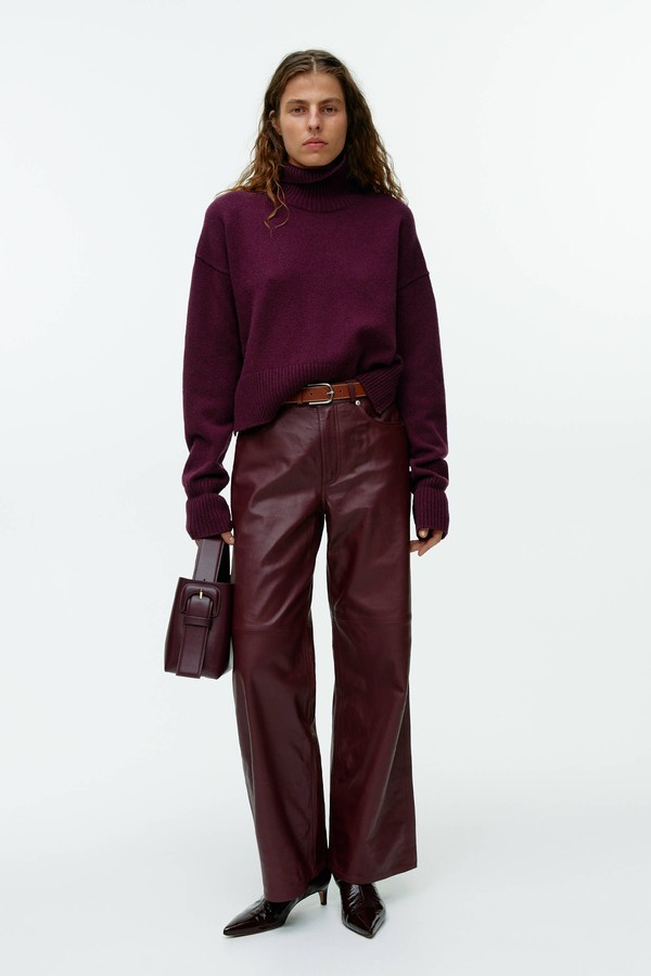High-Neck Wool Jumper from ARKET