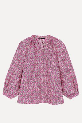 Floral Printed Blouse from Maje