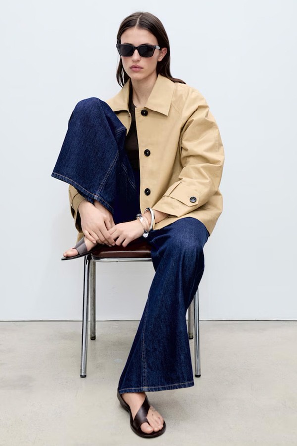 Cotton Parka With Buttons from Mango