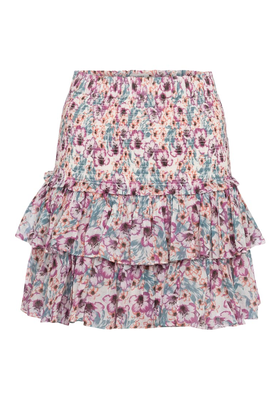 Naomi Floral Cotton Miniskirt from Isabel Marant