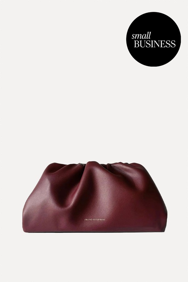 Leather Clutch Handbag Evening Bag from Freya Estephan