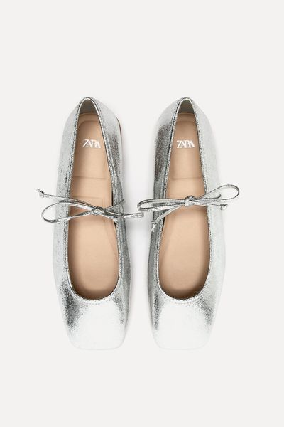 Ballerinas With Bow from Zara