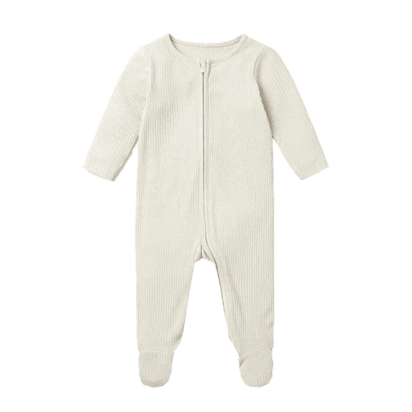 Waffle Clever Zip Sleepsuit from Mori