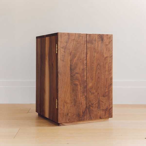 Rippled Bedside Cabinet from Galvin Brothers