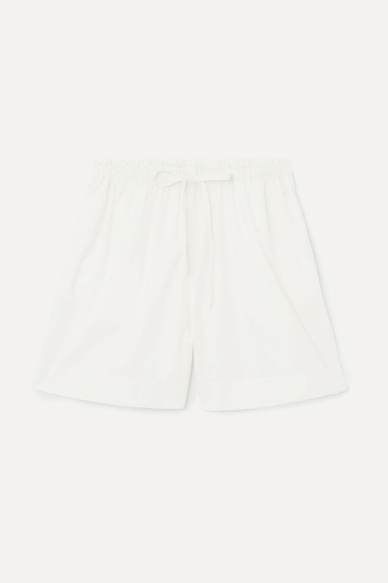 Gathered Drawstring Shorts