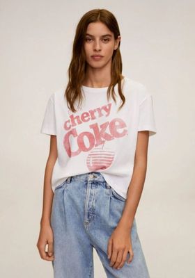 Printed Cotton-Blend T-Shirt from Mango