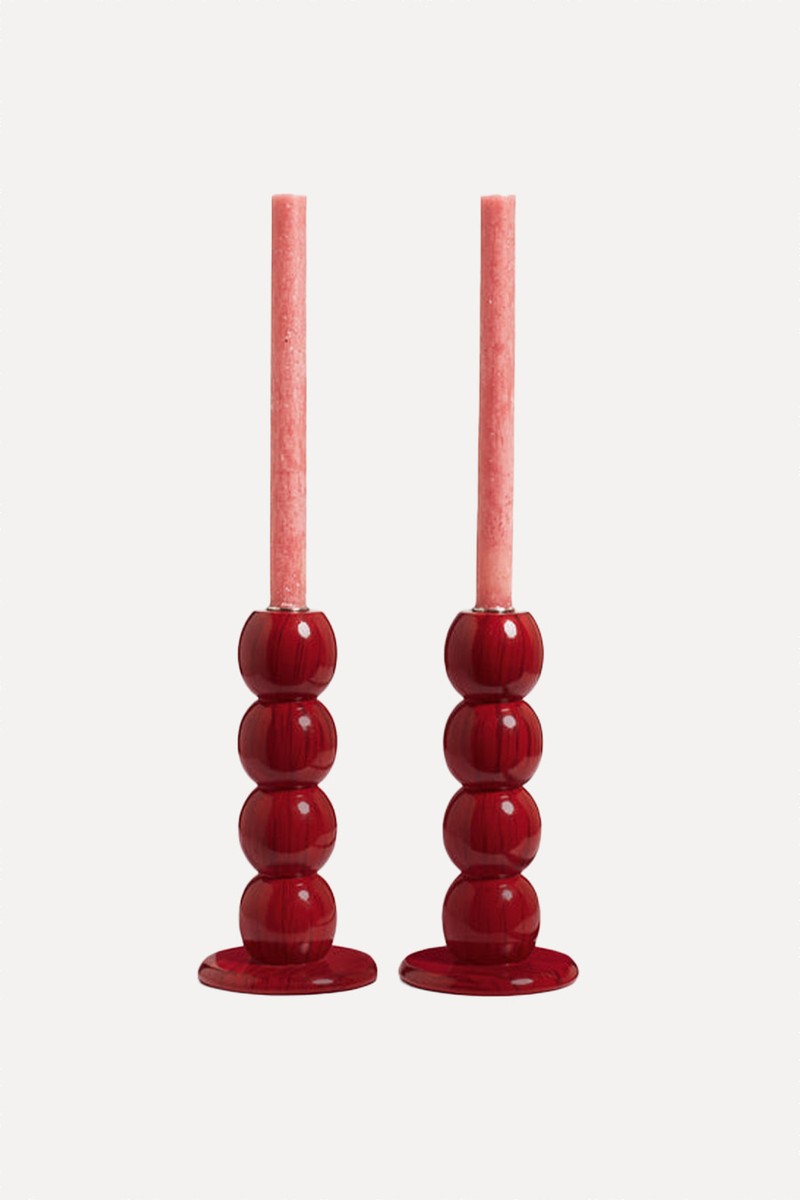 Bobina Bobble Candle Holders from OKA