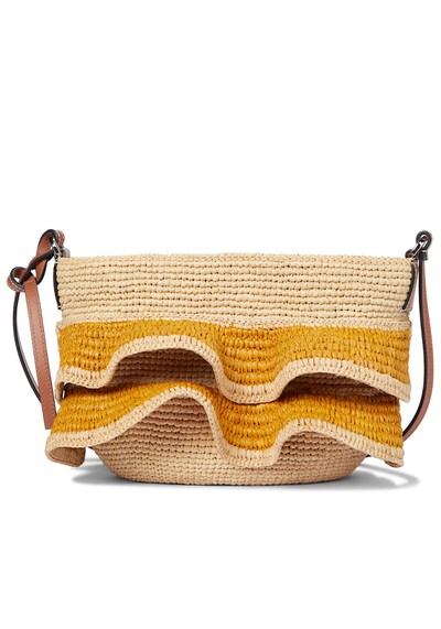 Paula’s Ibiza Raffia Shoulder Bag from Loewe