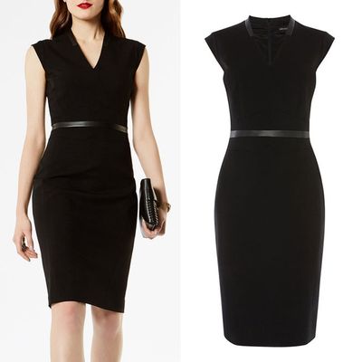 Contrast Waist-Belt Dress, £180