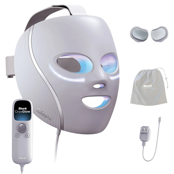CryoGlow Under-Eye Cooling & LED Anti-Ageing & Blemish Repair Mask from Shark