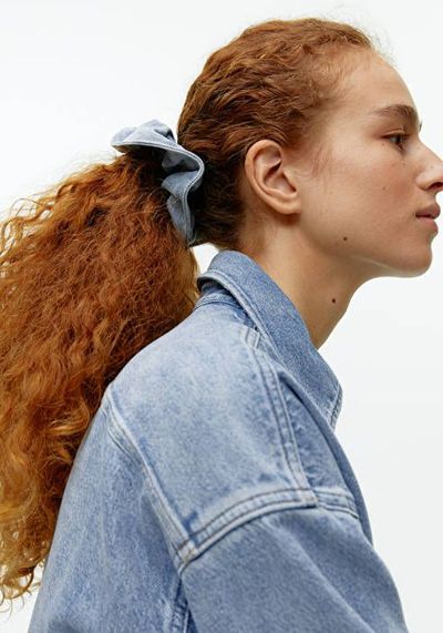 Denim Scrunchie