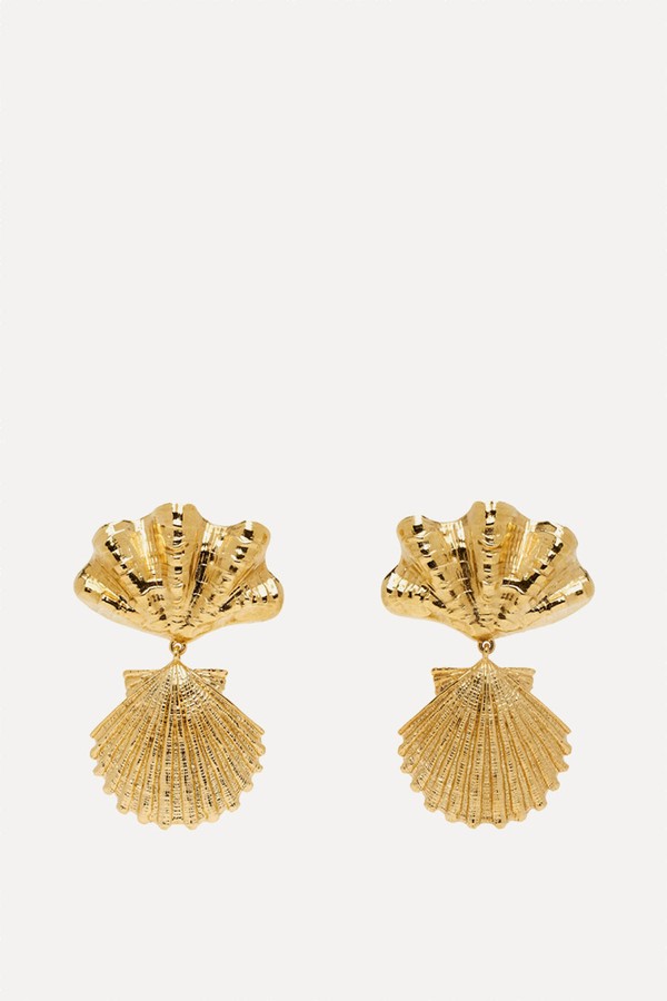 Shells Drop Earrings from Chloé