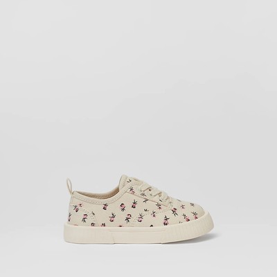 Floral Plimsoles