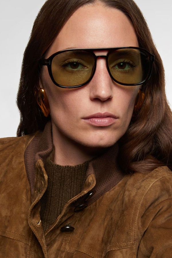 Rosco Aviator Sunglasses from Tom Ford