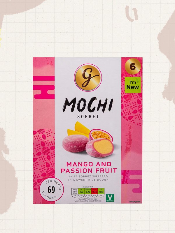 Pack Of 6 Mango & Passion Fruit Mochi Ice Cream from WAO