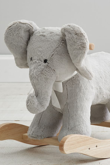 Elephant Plush Nursery Rocker from Pottery Barn Kids