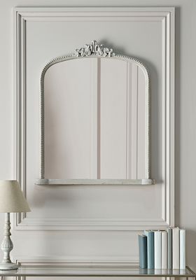 Glenside Modern Wooden Frame Wall Hanging Mirror