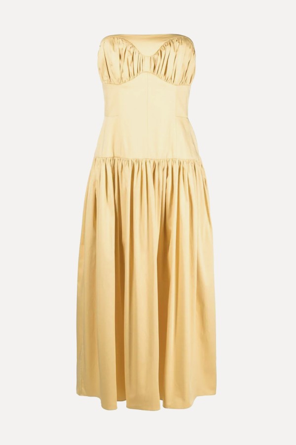 Lauryn Bandeau Midi Dress from Tove