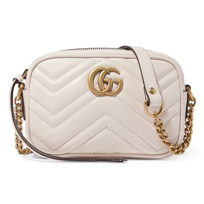 GG Marmont Camera Small Quilted Leather Shoulder Bag from Gucci