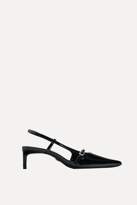 Slingback Shoes With Buckled Strap  from Zara