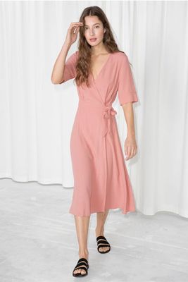 Midi Wrap Dress from & Other Stories