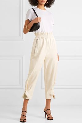 Xenia Faux-Leather Tapered Pants from Frankie Shop