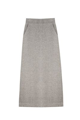 Tweed Wool Pencil Skirt from Frakie Shop