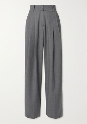 Gelso Pleated Tencel-Blend Straight Leg Pants, £170 | Frankie Shop