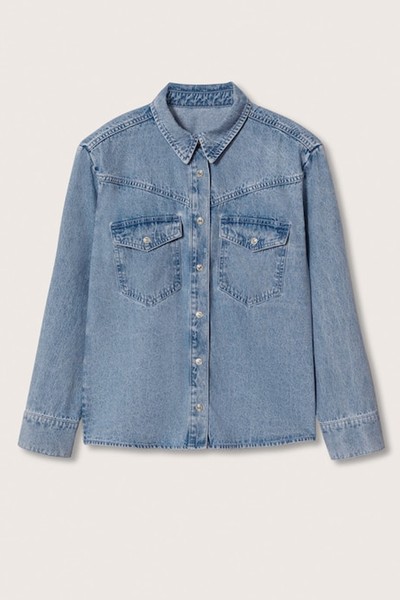 Denim Shirt from Mango