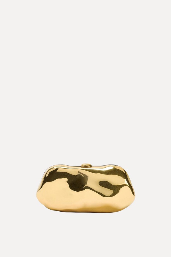 Metallic Box Bag from Zara
