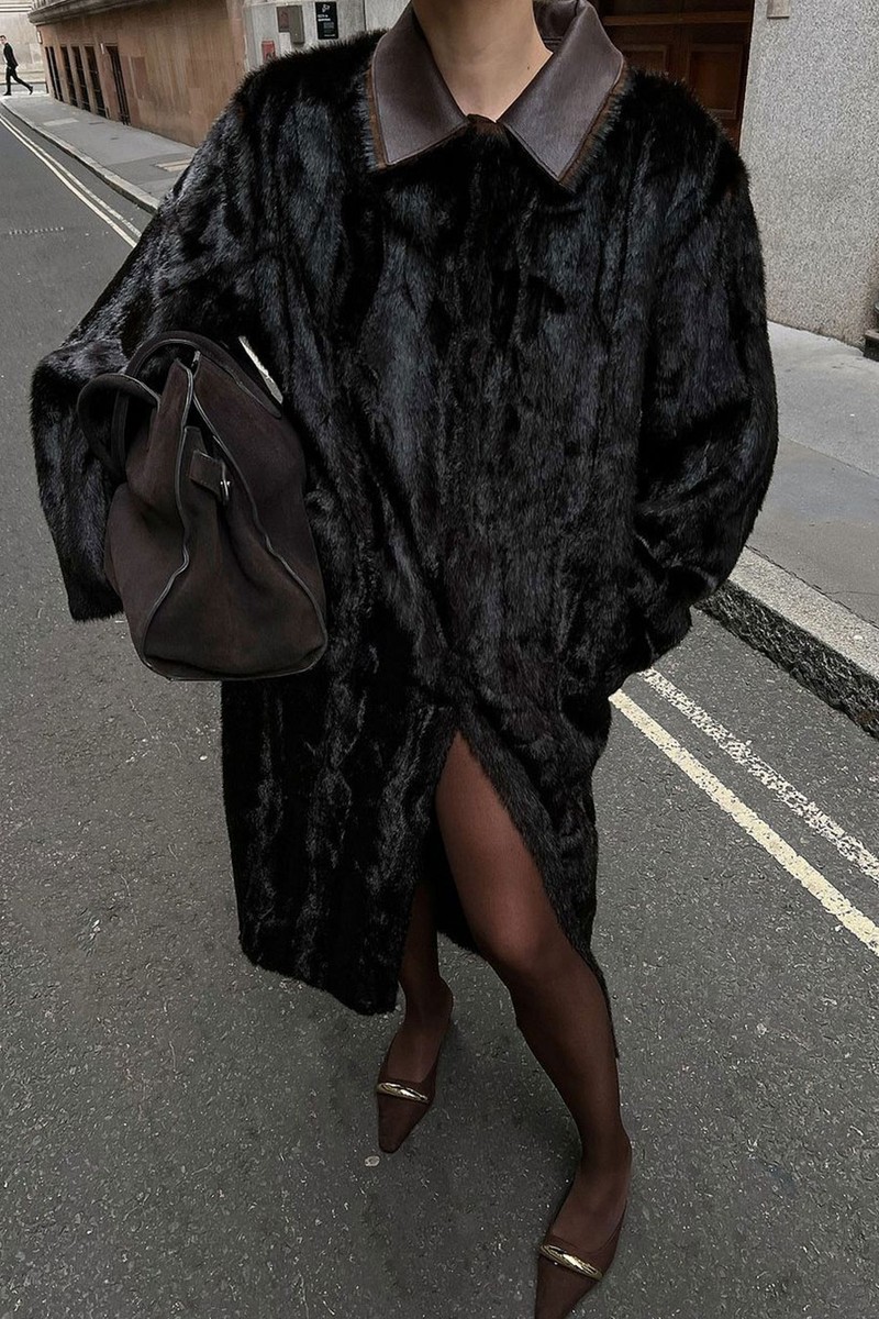 Faux Fur Coat from NA-KD
