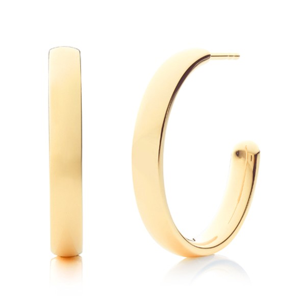 Fiji Large Hoop Earrings from Monica Vinader