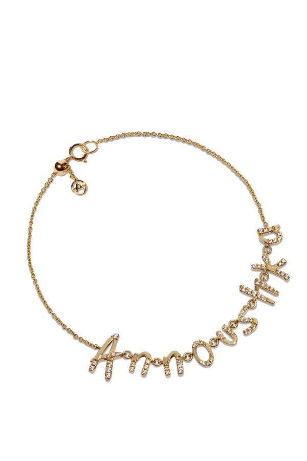 Chain Letters Personalised Bracelet from ANNOUSHKA