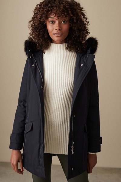 Rosie Faux Fur Parka Coat