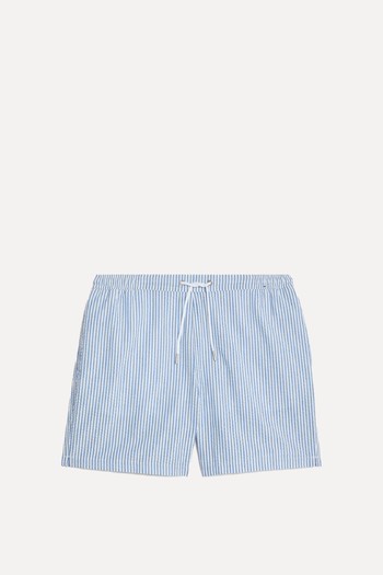 Quick Dry Seersucker Swim Shorts from Marks & Spencer