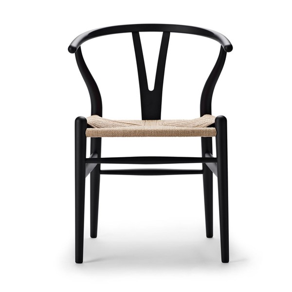 Wishbone Chair Black Ash