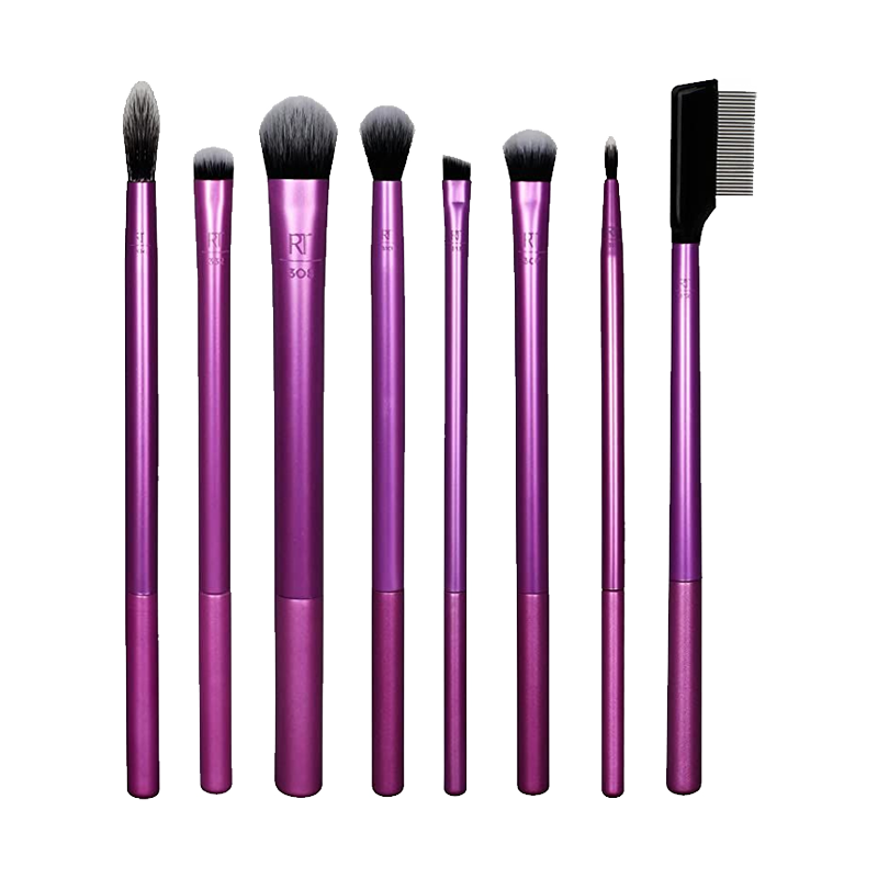 Everyday Eye Essentials 8-Piece Eyeshadow Brush Set from Real Techniques